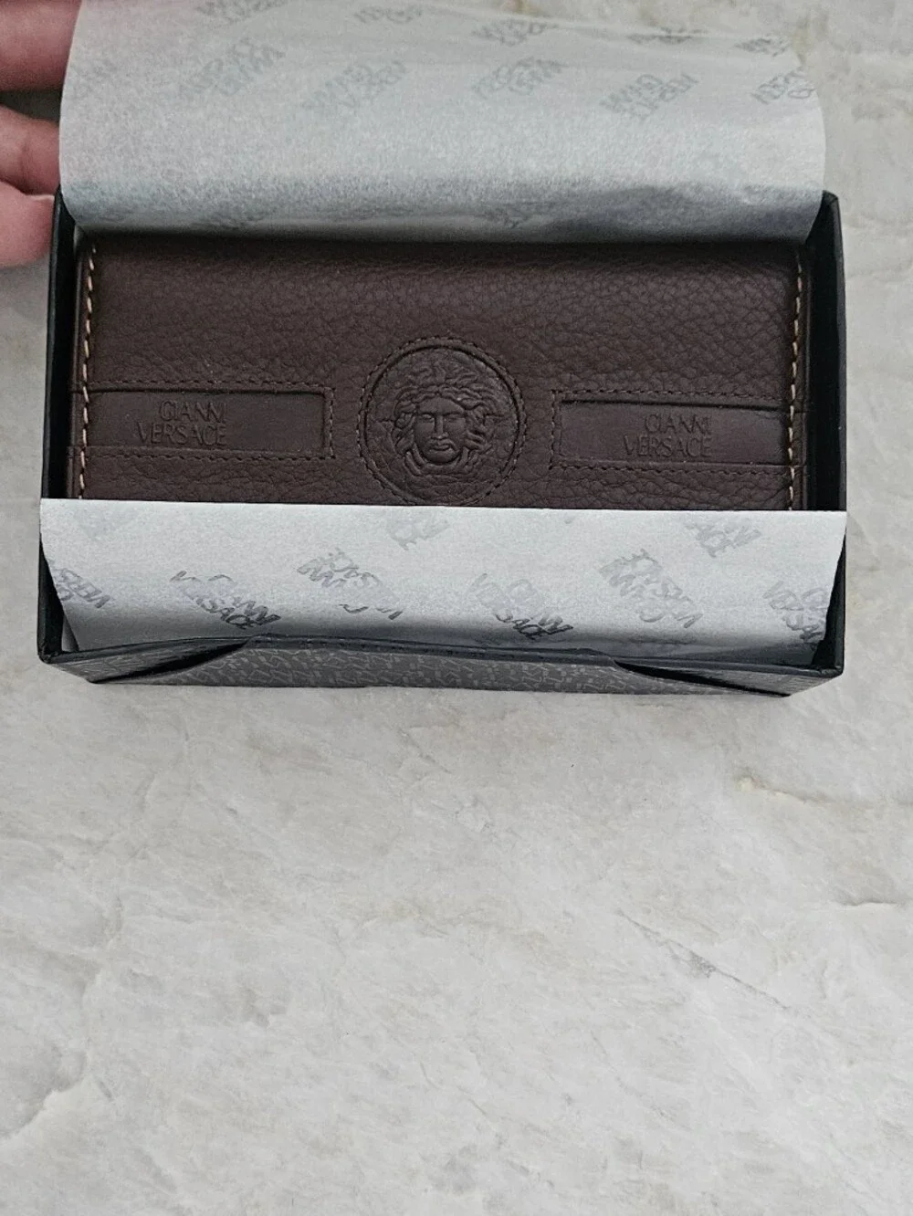 Classic Versace Keyholder And Wallet